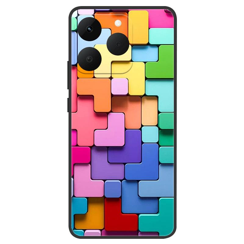Чехол для Realme 15T Realme15T 5G НОВЫЙ ТПУ Силиконовый Ударопрочный Чехол-Кот для Realme 15 T 15t 2025 Funda Печать Мягкий Coque