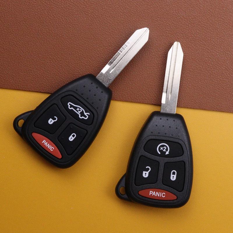 2 3 4 buttons Car Key Fob Case Shell Housing for Dodge RAM JEEP Commander Compass Grand Cherokee Liberty Wrangler Chrysler