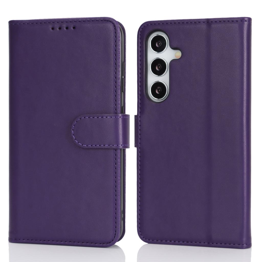 Для Samsung Galaxy S24 Чехол-подставка Противоударный Кожаный Чехол-кошелек для телефона