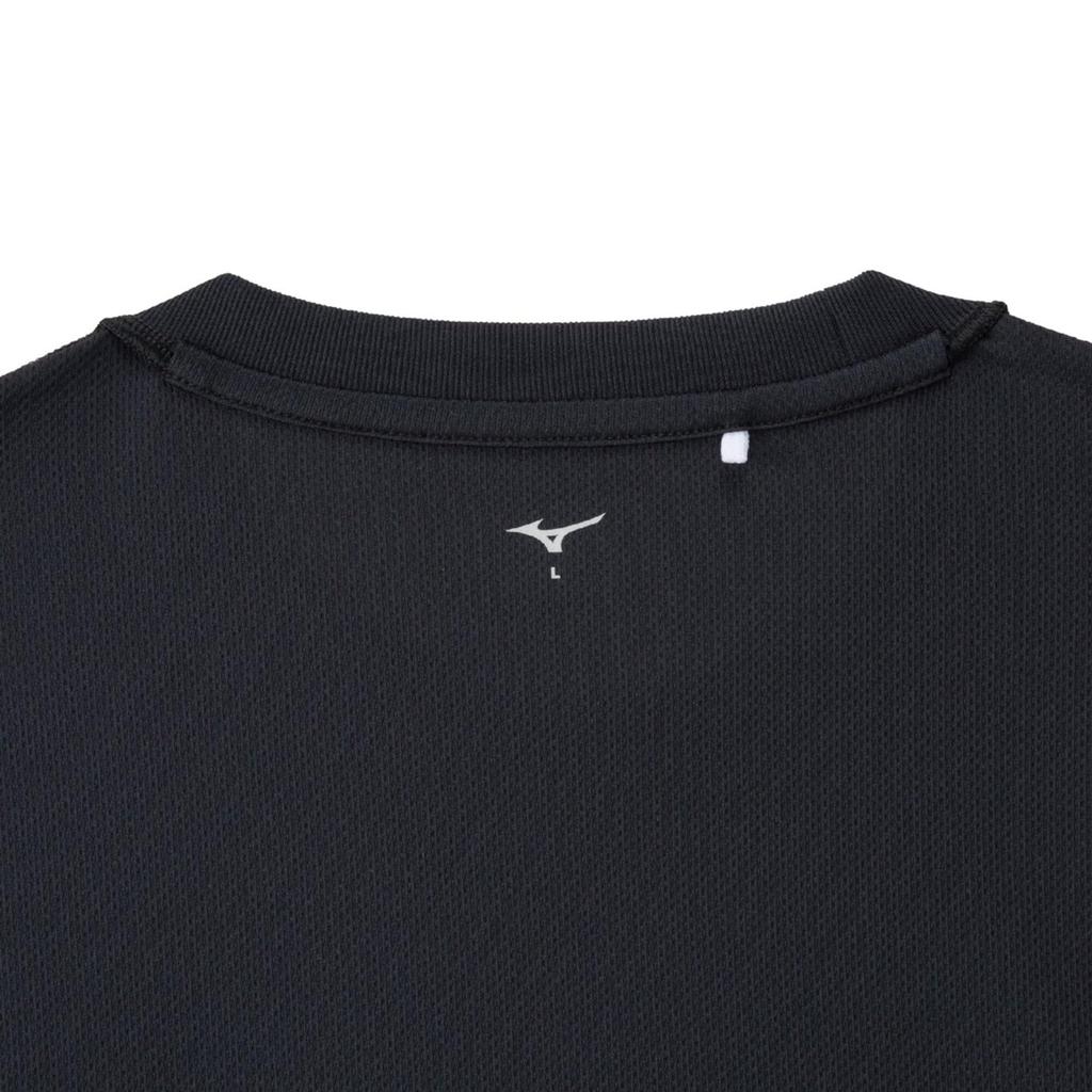 Mizuno NaviDry Long Sleeve Current Size M Exclusive Model Also T-Shirt, U-Neck, Moisture-Wicking, Quick-Drying, Underwear, Model, 32MAC195,