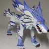 11cm/4.33in Anime Digimon Adventure Figure Garurumon Action Figures Pvc Statue Desktop Ornamen Collection Model Toys Gifts