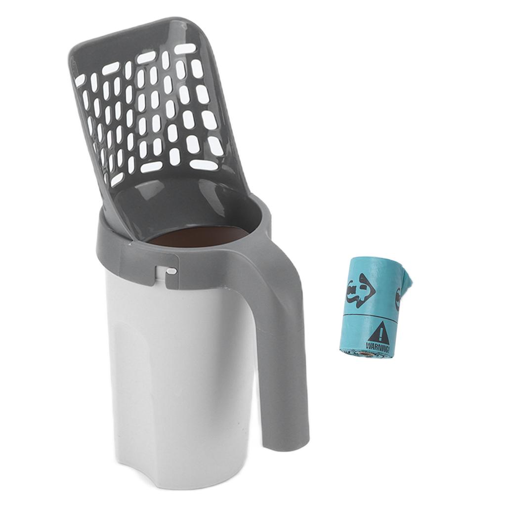 Совок для кошачьего туалета Портативная лопата для песка для кошачьего туалета с ящиком для хранения для чистки