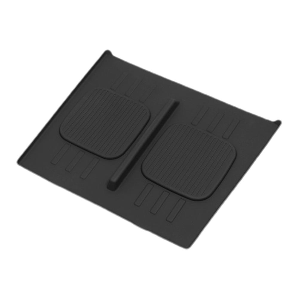 Беспроводное автомобильное зарядное устройство для Hyundai Santa Fe - модель 2024 года, силиконовый защитный коврик для зарядки Ch B8V6