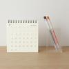 MUJI Бумага из багассы Понедельник Март 2026 Март 120 x 120 76418917 Календарь, Начало, Маленький, - 2027, Прибл.. мм, Настольный,