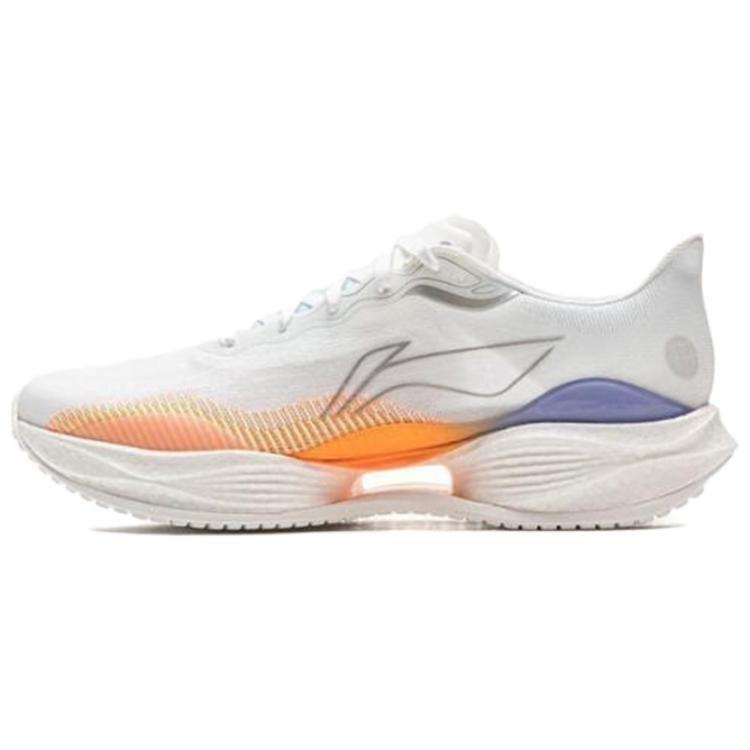 Li Ning Super Light 22 Низкие Кроссовки Резиновая Пена + Термопластичный Полиуретановый Эластомер TPAZ Повседневные Беговые Мужские Белый ARBV001-53