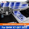 Для BMW X7 G07 Пленка на панель автомобиля Наклейка для защиты приборной панели Пленка для защиты интерьера от царапин Аксессуары