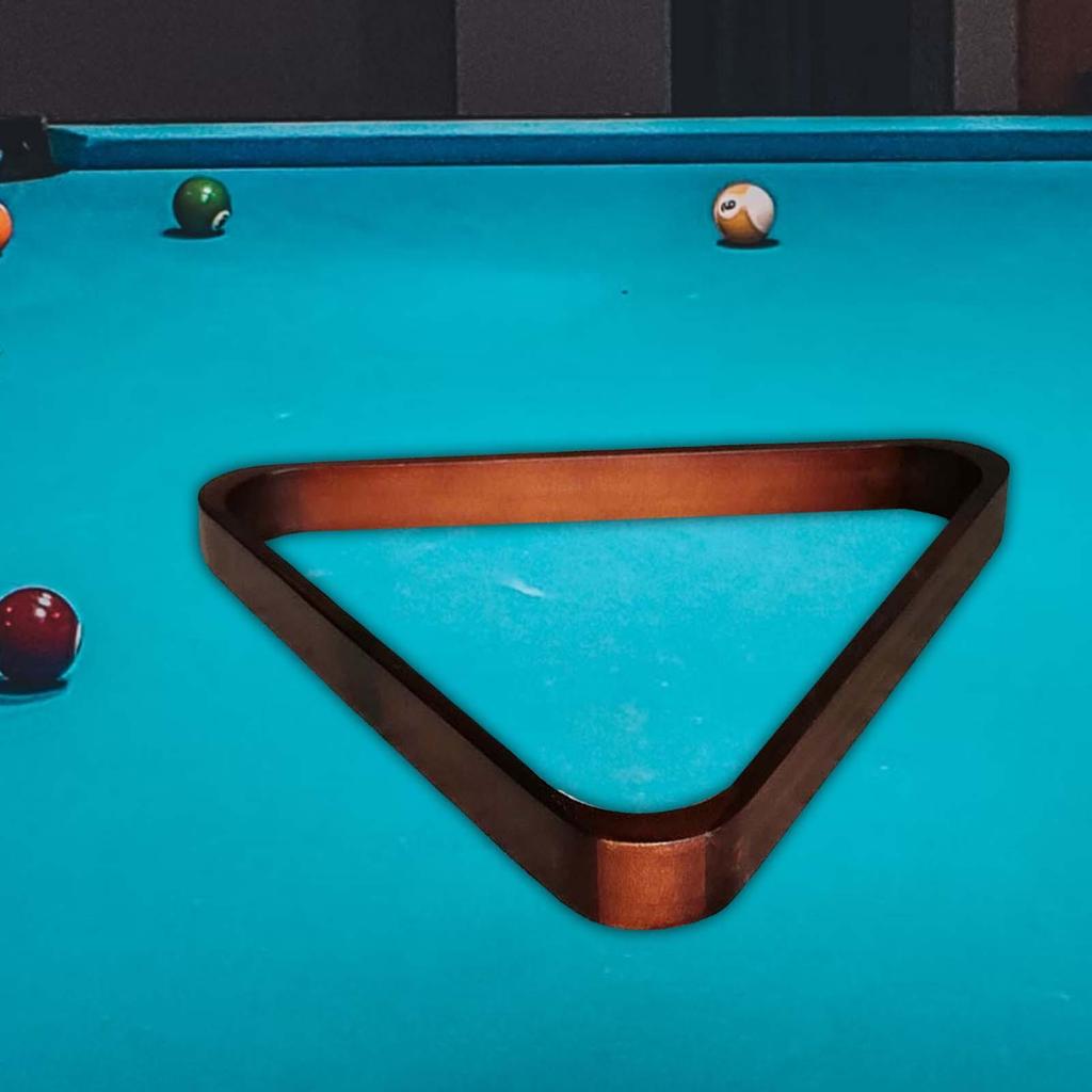 Стильная плоская бильярдная треугольная стойка на 8 шаров Аксессуар для снукера для позиционирования