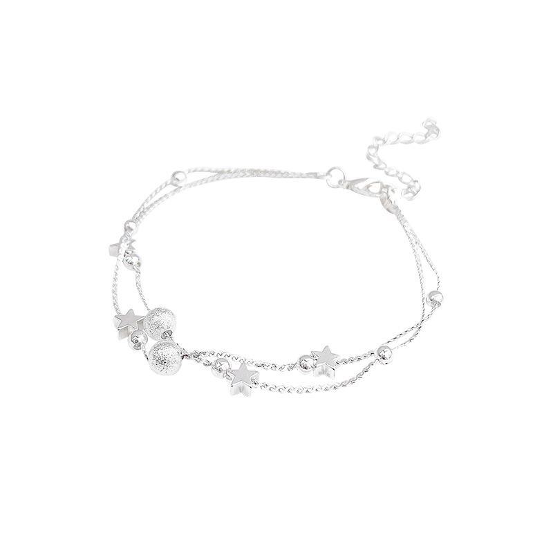Elegant Starry Sky Double-Layer Bracelet: Versatile & Stylish Hand Jewelry for Women