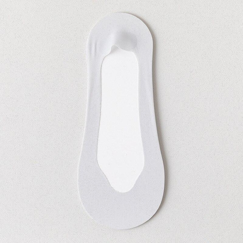 Летние женские тапочки с низким вырезом, бесшовные шелковые носки-лодочки, силиконовые нескользящие ультратонкие дышащие невидимые носки