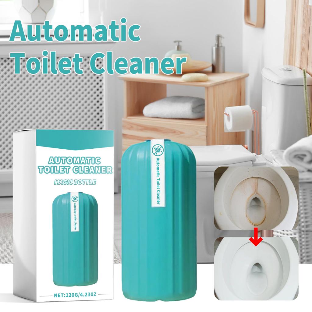 Automatic Toilet Bowl Cleaner Long Lasting Bottled Toilet Cleaning Tablets Clean And Prevent Stain Build-up 120ml KTY