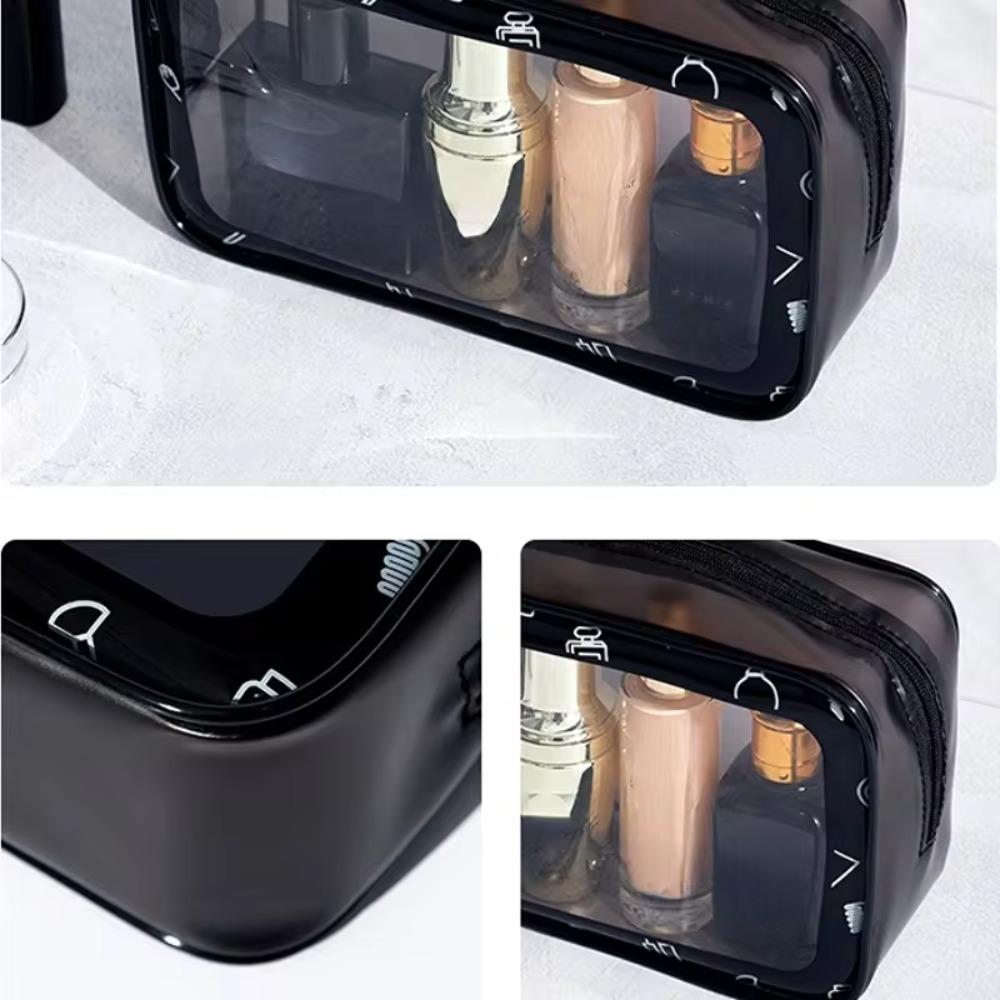 Женские прозрачные косметички, прозрачная косметичка, новая косметичка из ПВХ