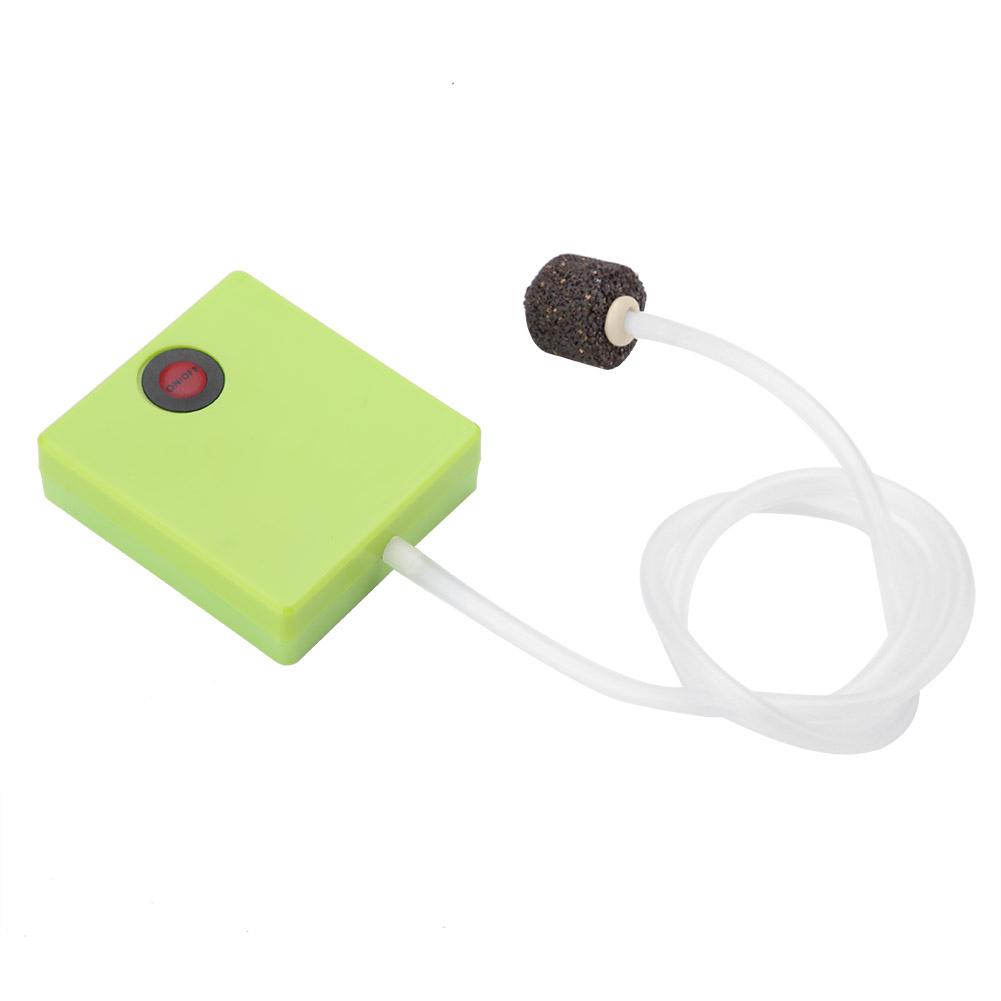 Портативный аквариумный сухой аккумуляторный воздушный насос для аквариума, аэратор с кислородом и воздушным камнем