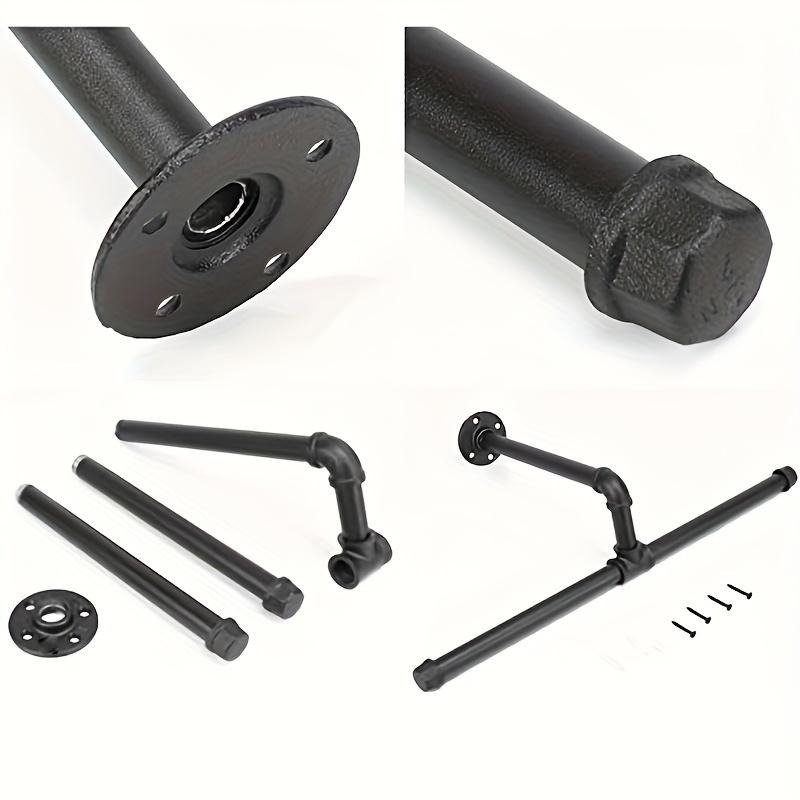 2pcs Floating Wall Hanger, Wardrobe Clothes Display Rack, Garment Stand Frame, Bedroom Decoration, Bathroom Accessories, Kitchen Accessories