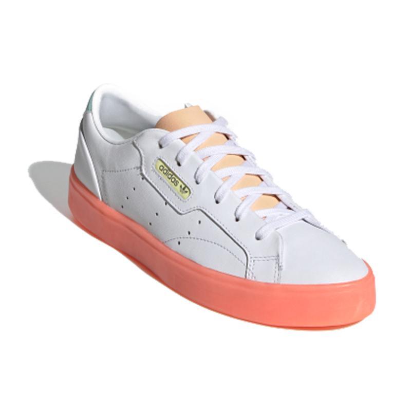 adidas Стильные женские кроссовки 'White Glow Orange' FW5463