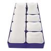 Watch Parts Storage Box Portable Stackable 5 Compartments Watches Movement Parts Box for Screws Hardware Accessories