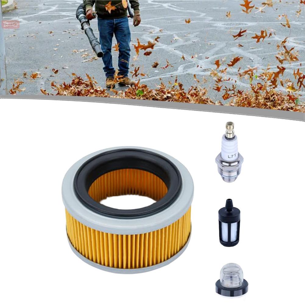 Воздушный фильтр для Stihl= BR320 BR400 Ранцевый воздуходув, Воздушный фильтр BR320 со свечой зажигания=Праймер Топливный фильтр 4203 141 0300, 4201