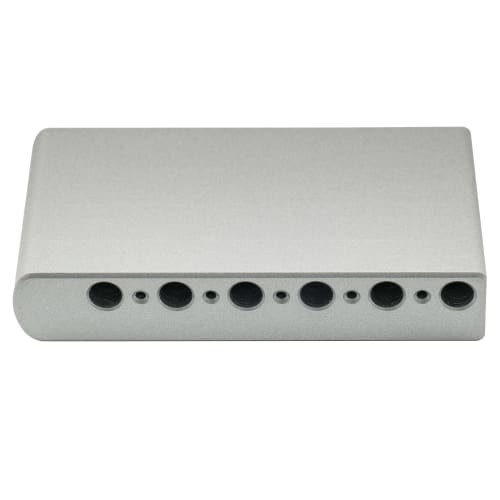 Musiclily Ultra Steel 40mm Tremolo Block with 10.5mm String Pitch, Two-Point Support, for Squier Standard Series Electric Guitar Bridges Made In China