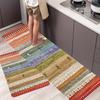 VIKAMA Creative Unique Carpet Pink Festive Doormat Kitchen Rug Runner Rug Soft Rug For Bedroom Carpet For Live Room Home Decor