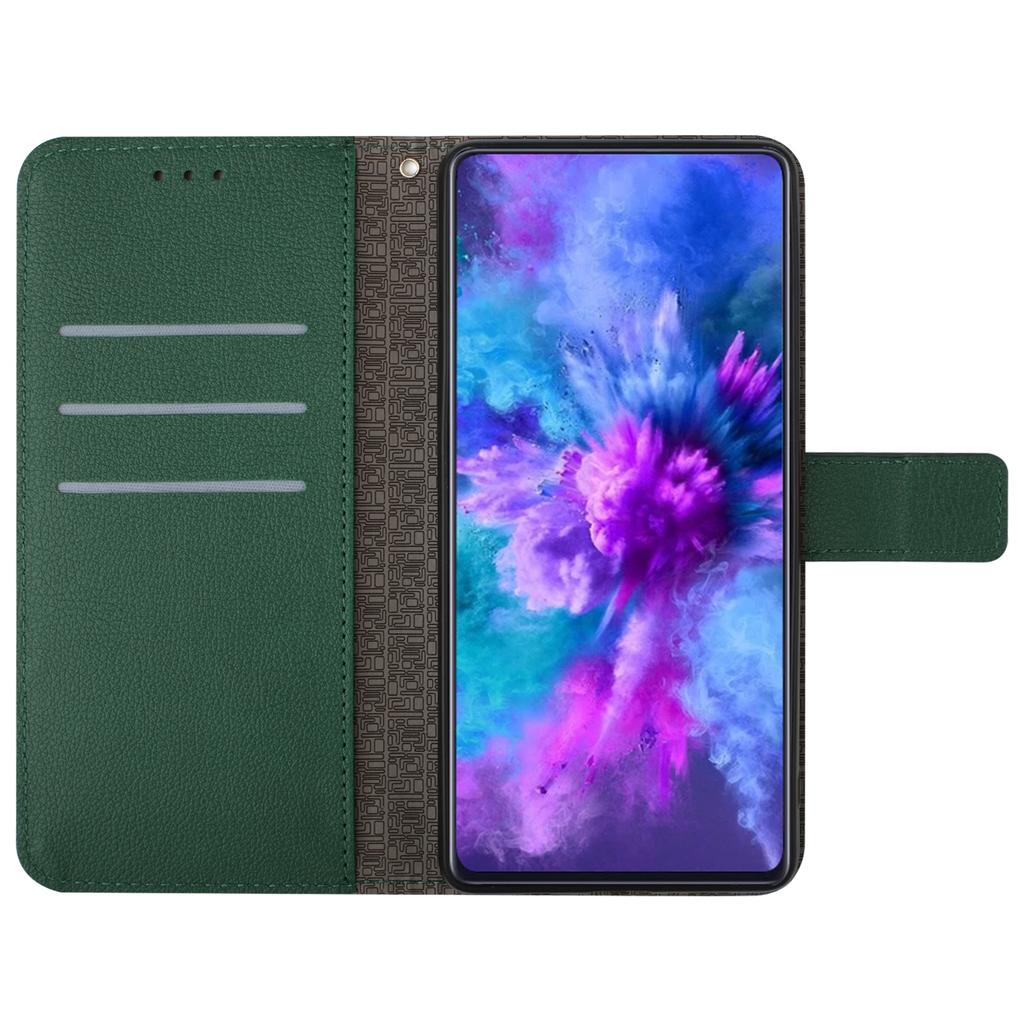 For Motorola Moto G86 5G Case Wallet Imprint PU Leather Flip Folio Phone Cover