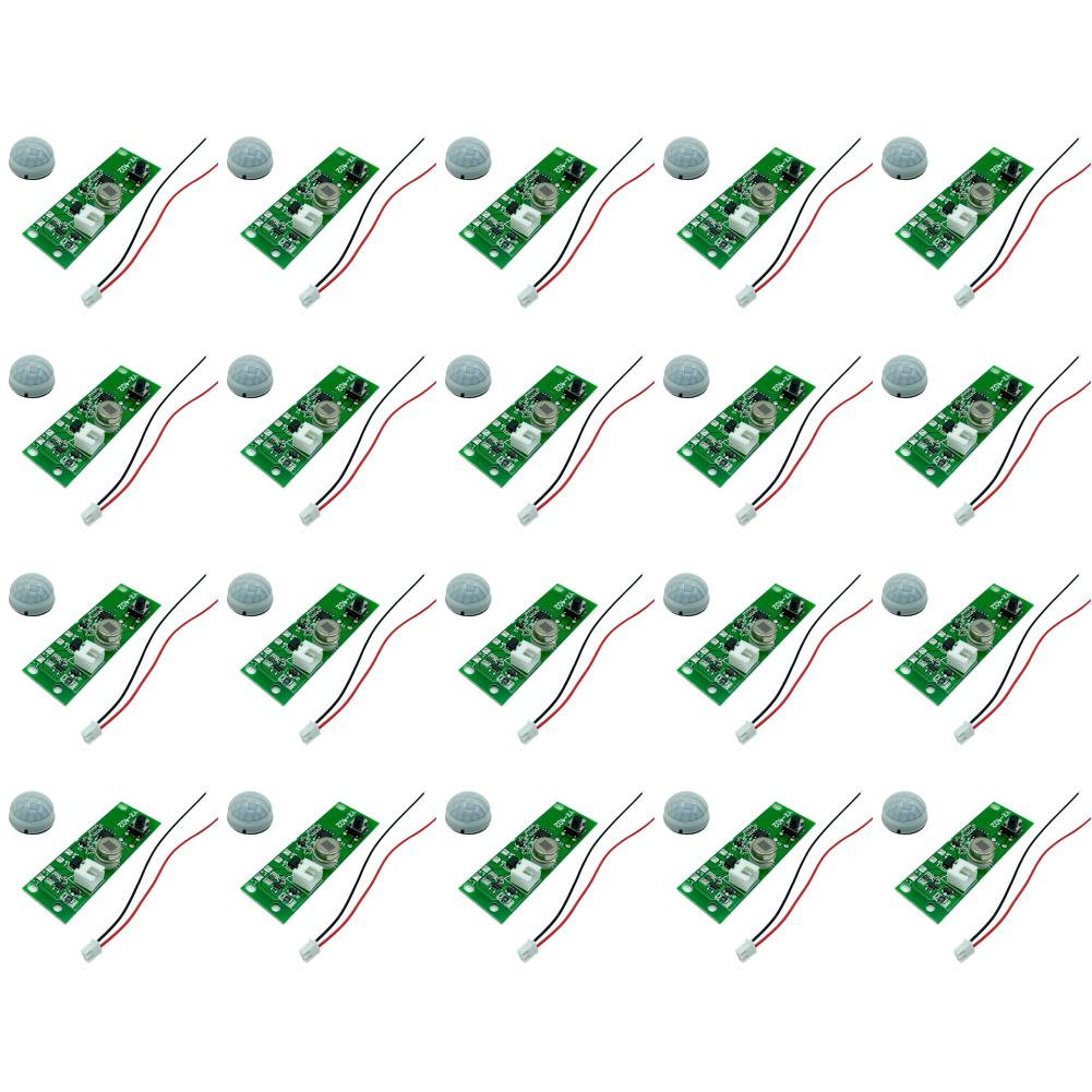 3.7V Night Light Module Controller Module DIY Solar Lamp Board Control Sensor Infrared Human Body Induction Solar Circuit Board