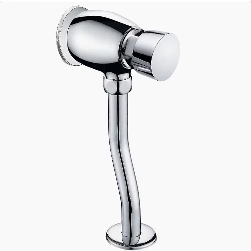Hidden Manual Delay Urinal Flush Valve