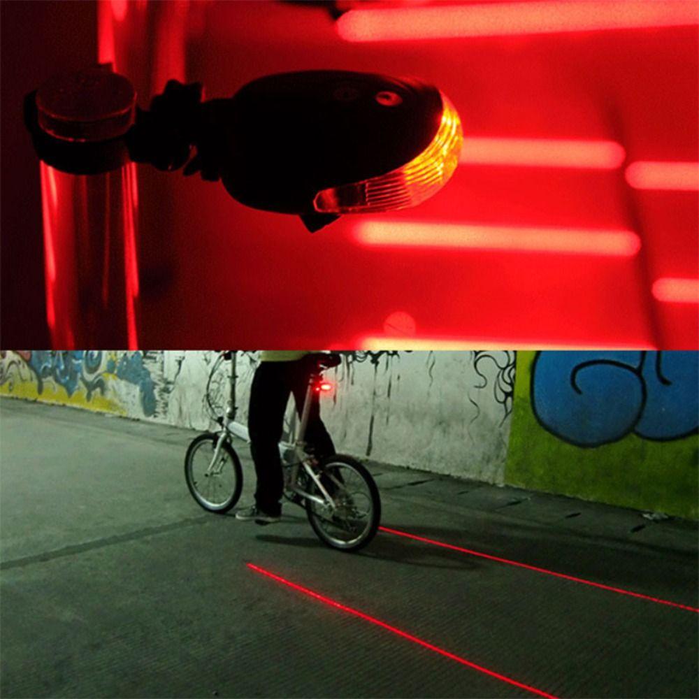 Modification LED Laser Laser Taillights Bike Tail Light Safety Warning Lights Bicycle Lights