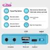 Детская Bluetooth-караоке-машина с двумя микрофонами - Веселая поющая игрушка для родителей и детей