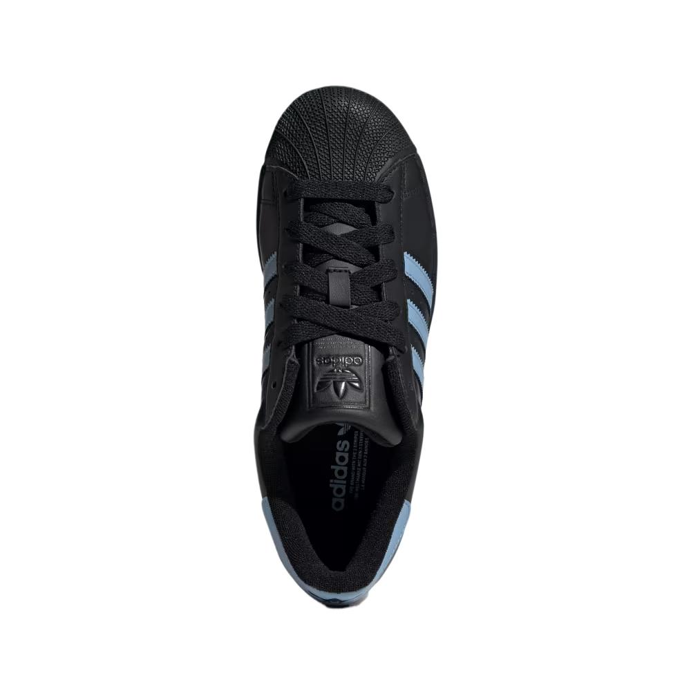 Adidas Женские кроссовки Superstar 2 Черный пепельный синий Core-Black JS1338