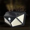IP65 Waterproof Motion Sensor Light 100 LED Beads Solar Lamp Solar Street Lights Wall