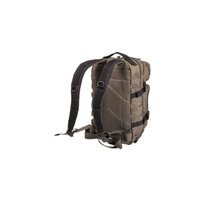 Sac à dos technique - MILTEC - US Assault 20L - Vert/Noir - Multisport - Adulte