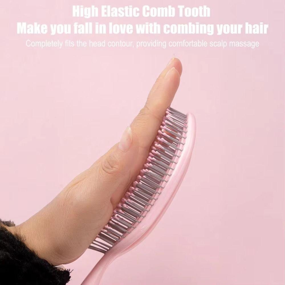 Thin Thick Curly Vented Hair Brush Anti-static Hair Styling Tool Hair Paddle Brush  for Women Girls
