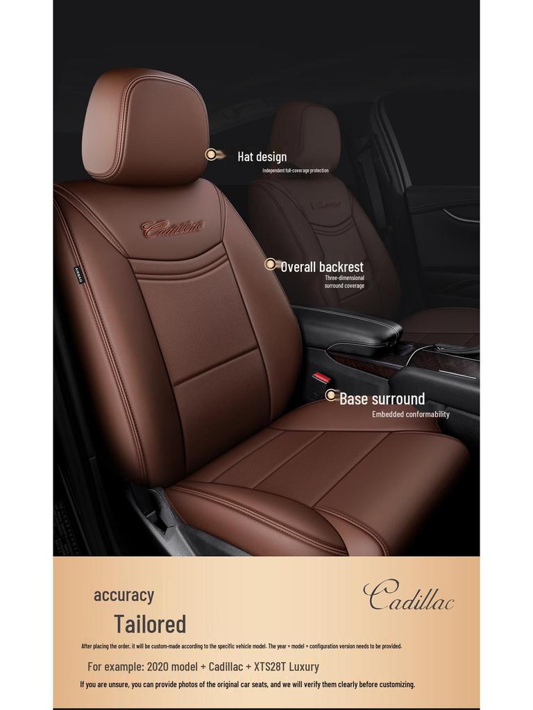 Buick Regal, Excelle, GL6, Encore - Genuine Leather Car Seat Cushion, All-Season Universal Fit