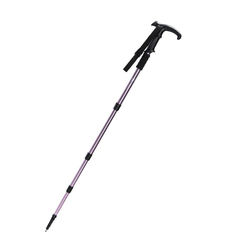 CAMEL Ultralight 4-Section Aluminum T-Handle Hiking Pole