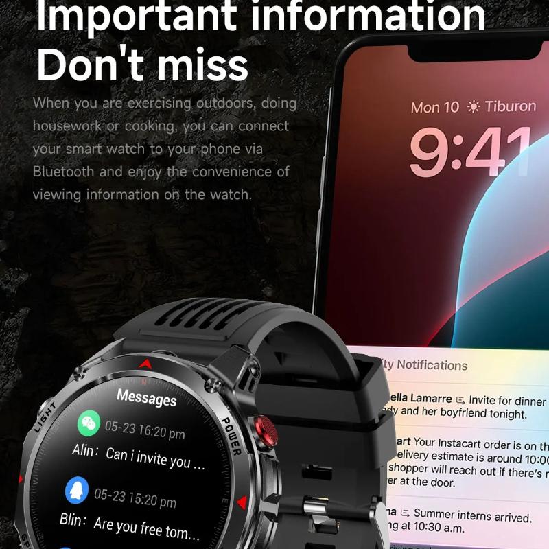 Умные часы 2026 T-Rex 3 Ultra GPS с 1,75-дюймовым AMOLED-дисплеем и двухдиапазонным GNSS