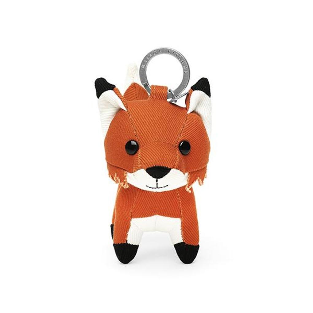 Maison Kitsune MM06906WW0105 P860 Fox Bag Charm Men's Keychain