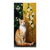 Diamond Mosaic Embroidery Abstract Cat Flower Large Size Diamond Painting New Collection Animals Diy Full Drill Jewelry Cross Stitch Kits