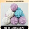 Anti-Tangle Laundry Ball – Decontamination Hedgehog for Drum Machines