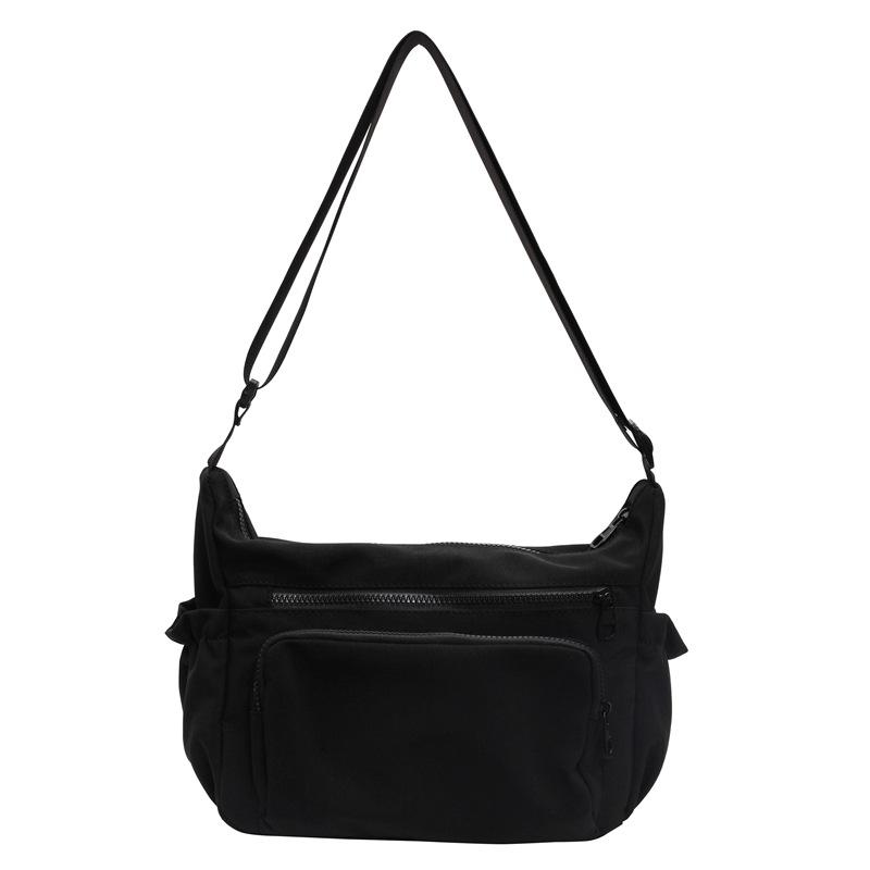 Solid Color Shoulder Bag Women's Large Capacity Crossbody Bag