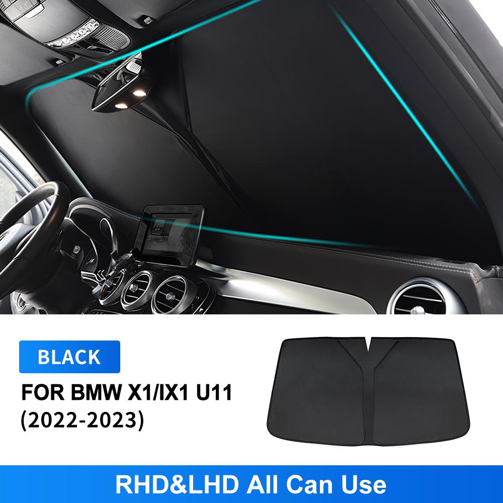 Автомобильные аксессуары для BMW X1 U11-IX1, складной зонт от солнца, зонт от солнца на лобовое стекло, портативный солнцезащитный зонт с защитой от УФ-лучей, интерьер