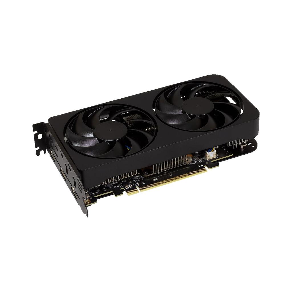 Видеокарта Kuroto Shikou AMD Radeon RX 9060 XT 16GB с двумя вентиляторами RD-RX9060XT-E16GB/DF