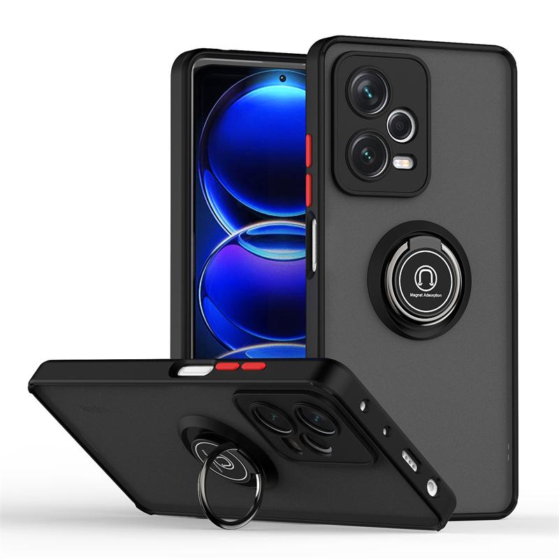 Для Redmi Note 12 Pro 5G Чехол Note12 Магнитное кольцо-подставка-держатель Чехлы для телефонов для Xiaomi Redmi Note 12 Pro+ Plus Armor Back Cover