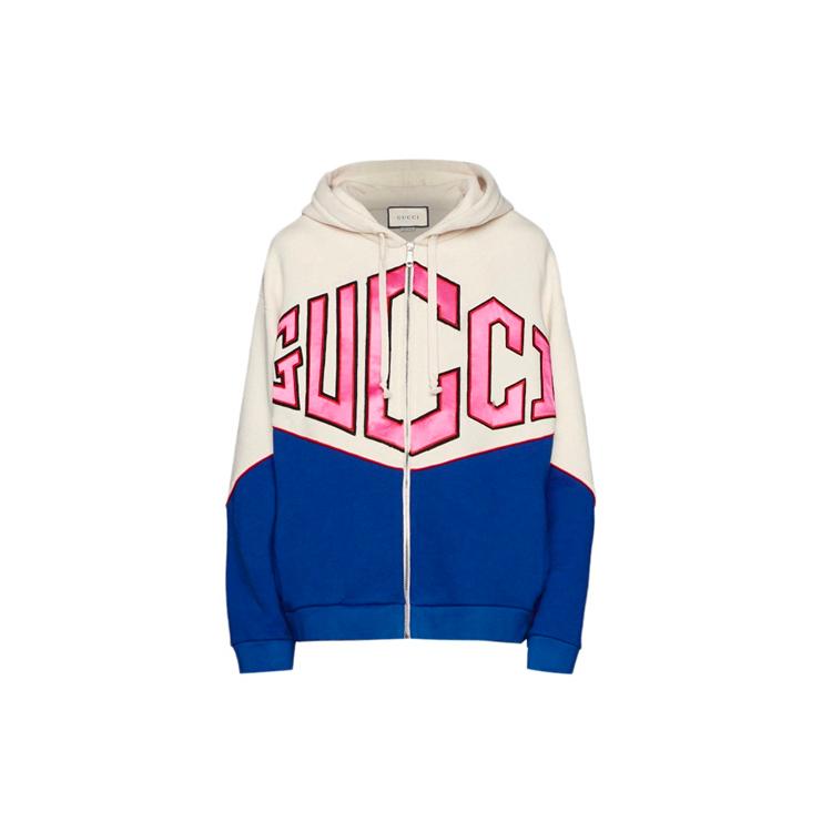 Gucci Худи на молнии с принтом "Алмаз" 580821-XJBHJ-9829