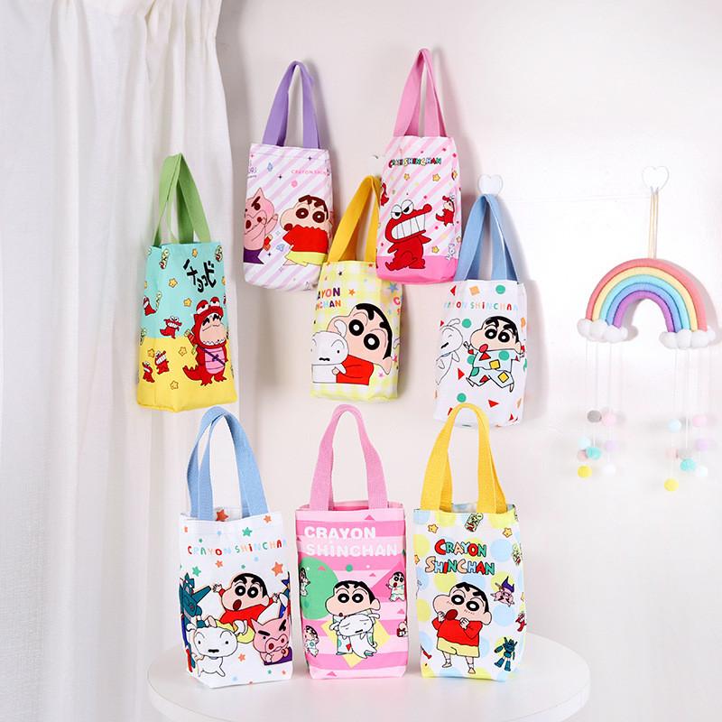 Crayon Shin Chan Cartoon Canvas Bag With Versatile Function For School And Travel Use