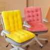 Thicken One-piece Cushion Office Sedentary Butt Mat Student Seat Back Cushions Waist Support Chair Backrest Mat Home Decoration