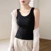 High Elastic Fine Thread Cotton Camisole Women's Casual Sports Sleeveless T-shirt