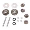 Metal Steel Differential Bevel Gear Set for ZD Racing 17 DBX07 MTX07 EX07 RC Car