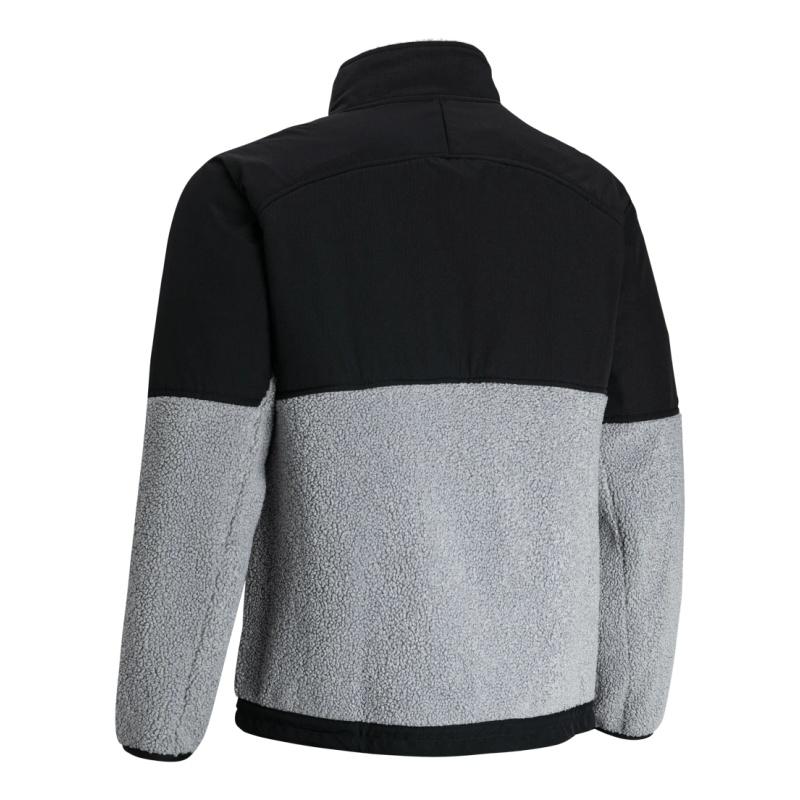 Under Armour Mission Swacket UA Boucle Повседневная Простая Мягкая Удобная Теплая Куртка Мужская Куртка Стальная 1366091-035