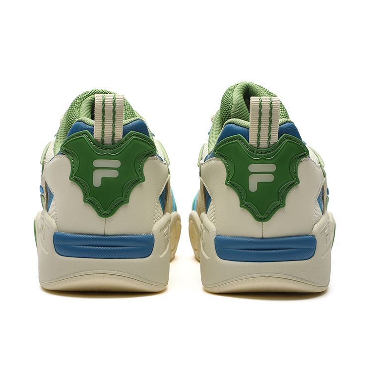 Fila Fusion Desperado Низкие Повседневные Кроссовки из ПУ Кожи Низкий Верх Ретро Баскетбольные Кроссовки Мужские Кроссовки Дуб-Зеленый T12M333203FRF