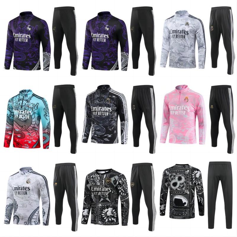 Unisex Long Sleeve Soccer Training Jersey With Anime Football Club Print Cycling Running Fitness Outdoor Sports