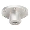 Flange Shaft Coupling 10mm Aluminum Stable Connection Hub Mounting Shaft Coupling for 14041 Wheels